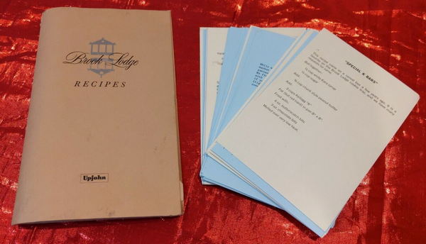 Brook Lodge - Recipe Book (newer photo)